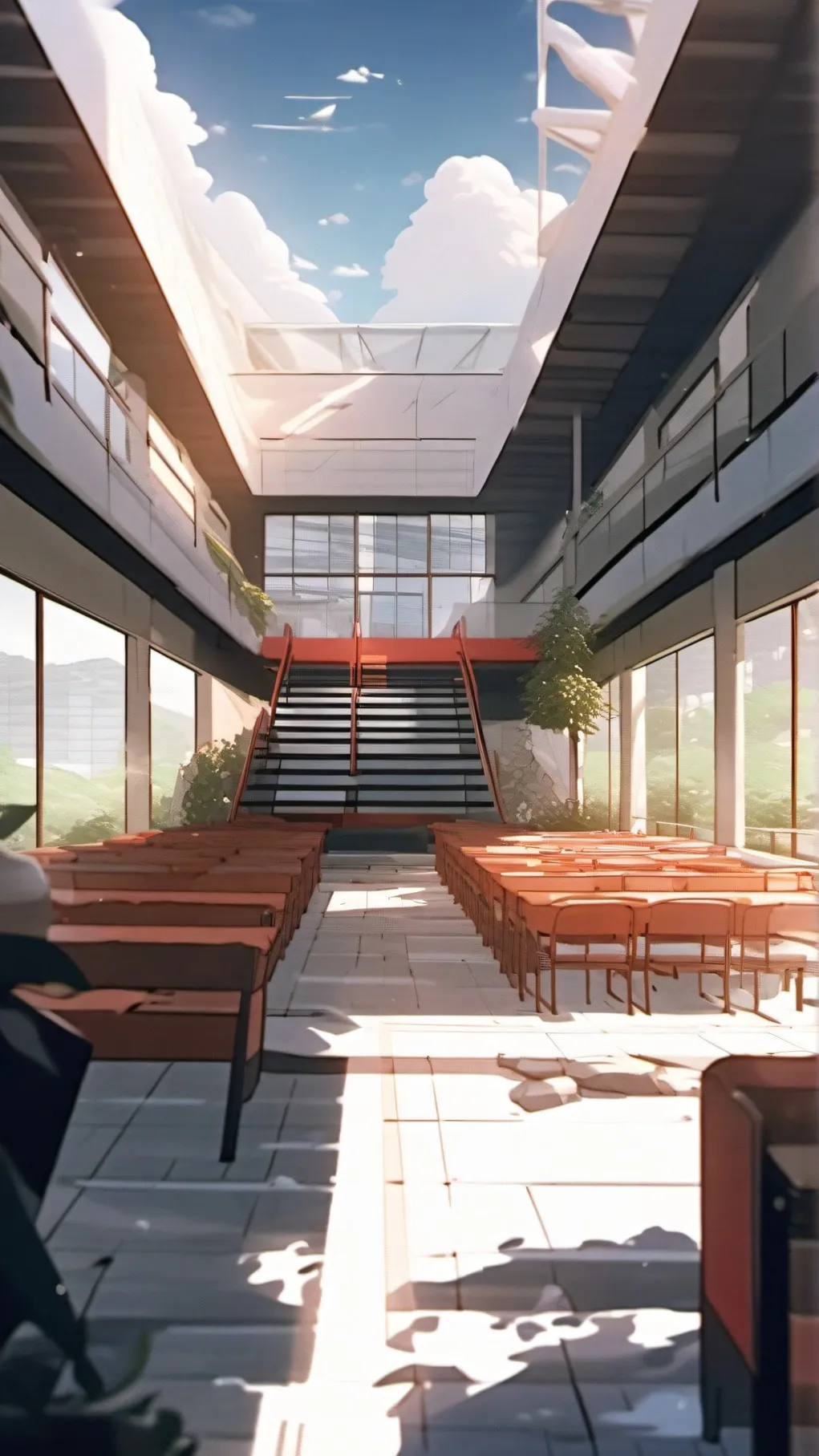 ai character: High School background