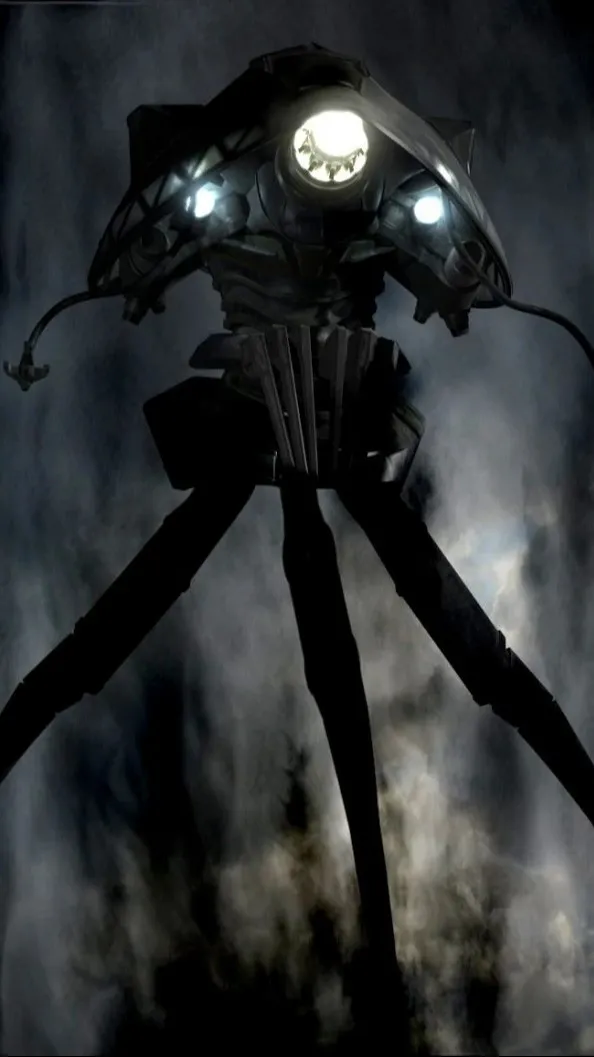 ai character: Harvester Tripod background