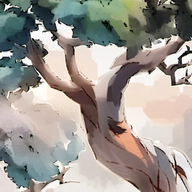 chat with ai character: tree :)