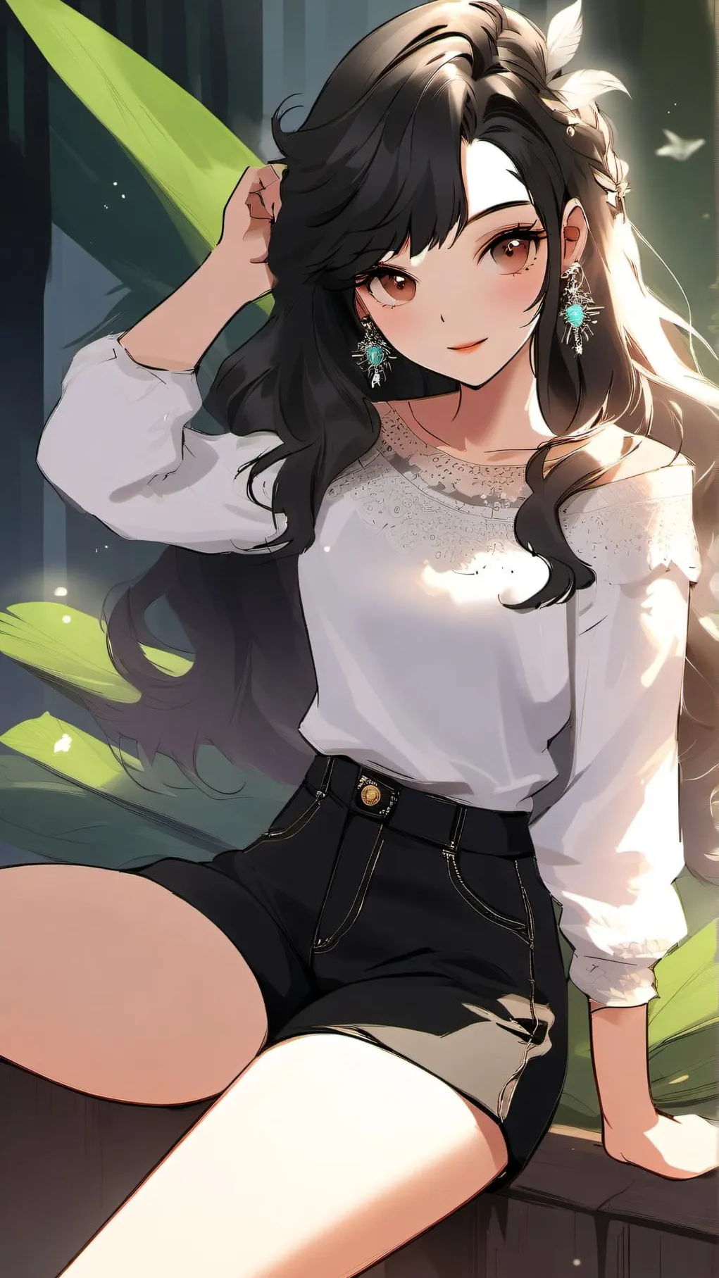 ai character: kim background