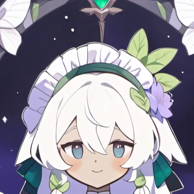 chat with ai character: white lilly