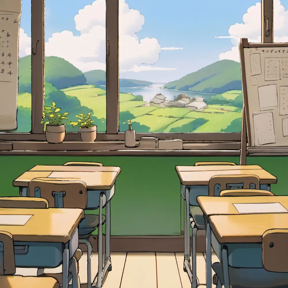 chat with ai character: New student