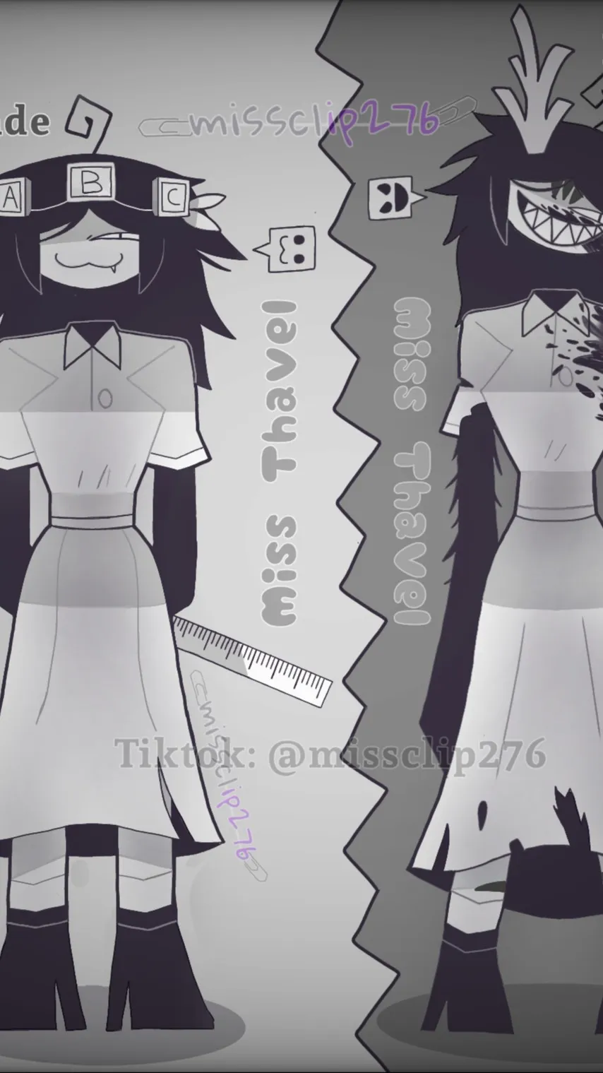 ai character: Miss Thavel (FPE) background