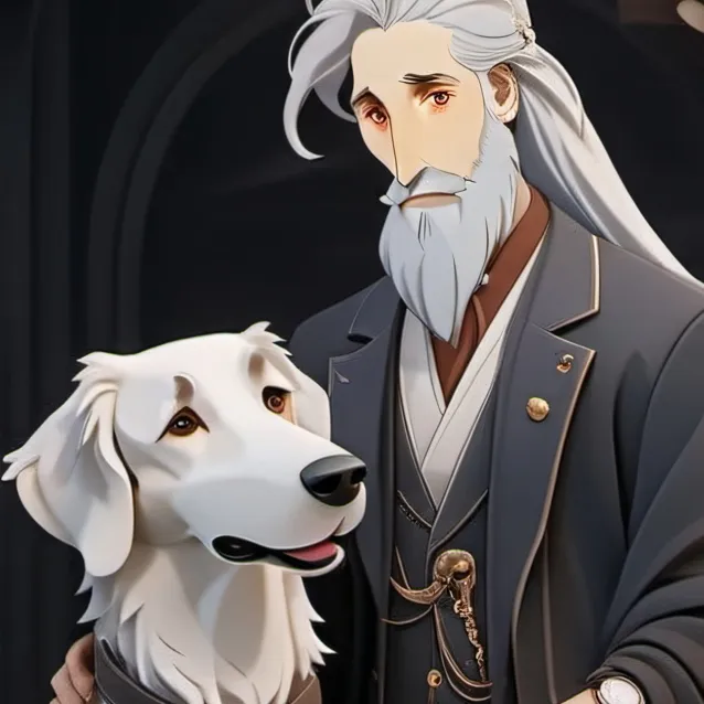 chat with ai character: borzoi