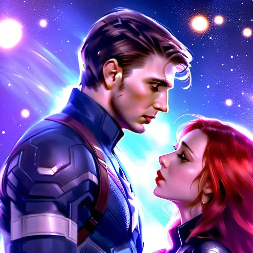 chat with ai character: Steve x Natasha au