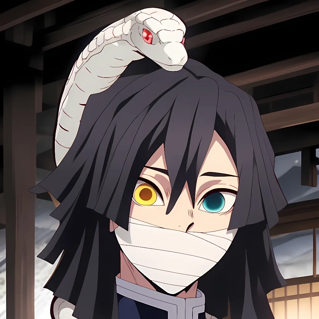 chat with ai character: Iguro Obanai