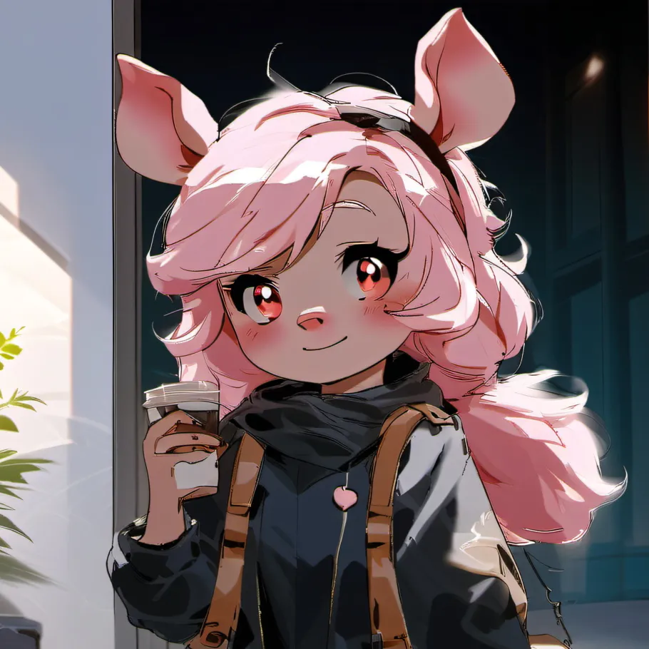 chat with ai character: Picky piggy 🍎