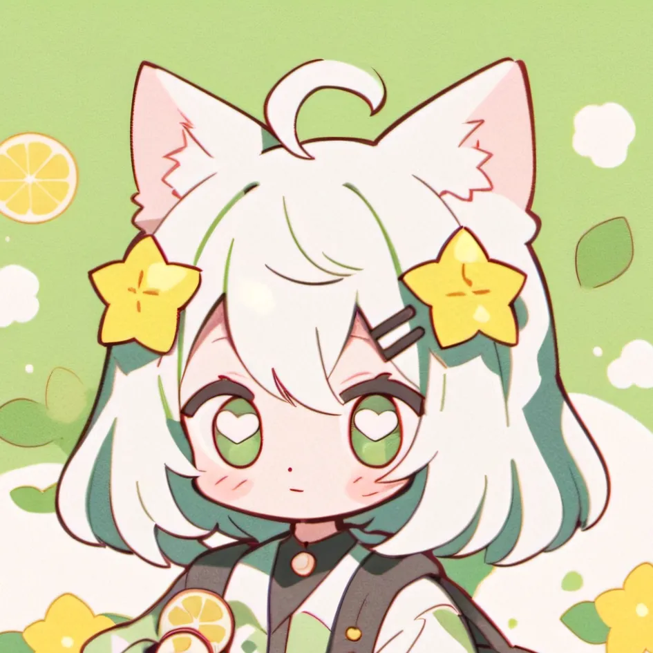 chat with ai character: lemon neko
