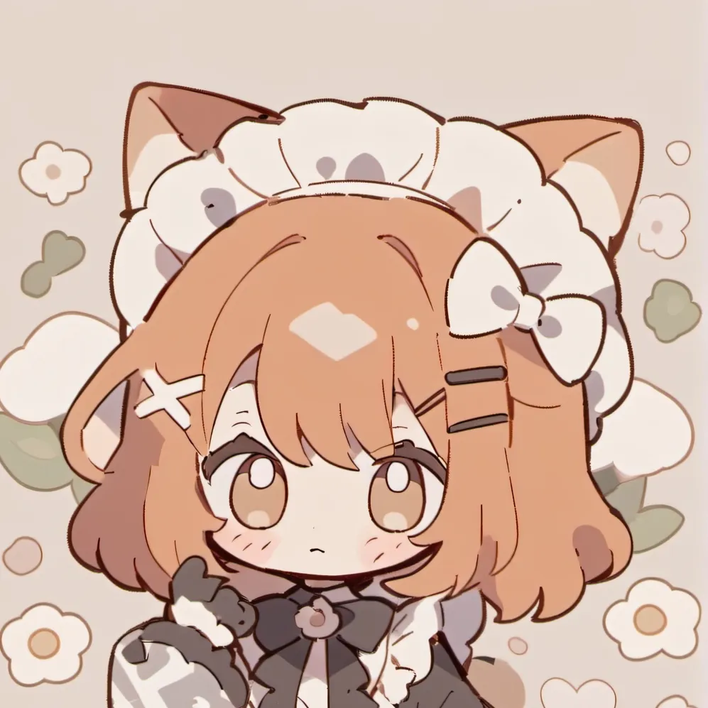 chat with ai character: UwU cat(orange)