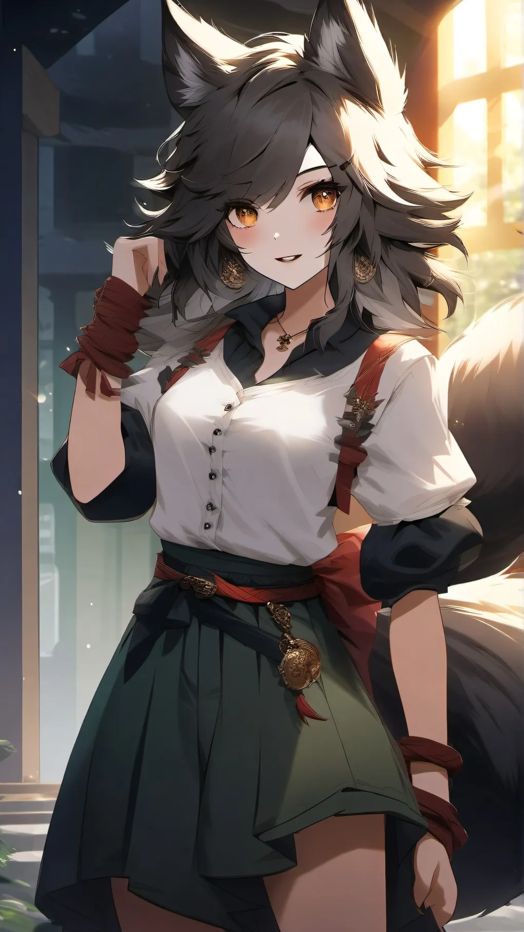 ai character: emily background