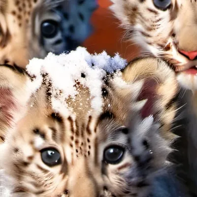 chat with ai character: Snow Leopard Cubs