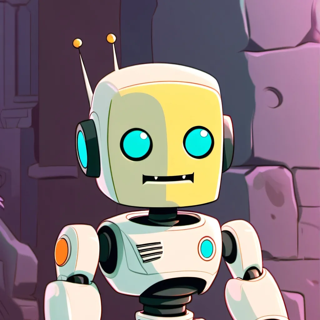 chat with ai character: robo
