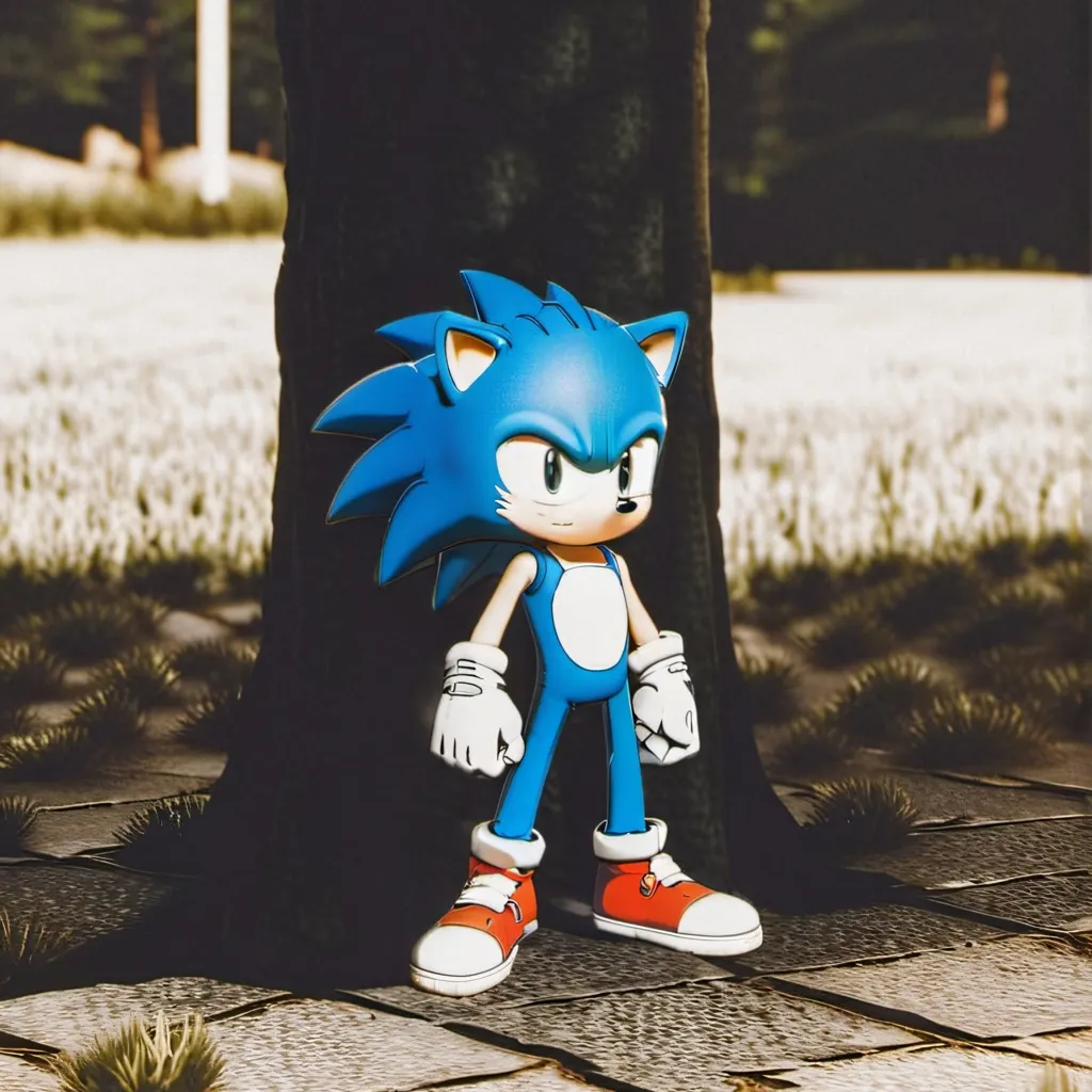 chat with ai character: sonic as a kid
