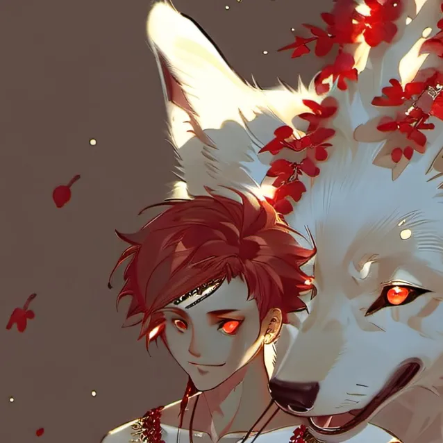 chat with ai character: wolfie