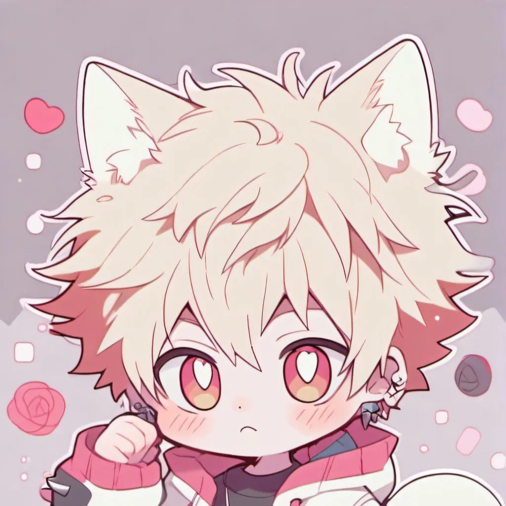 chat with ai character: Baby cat bakugou