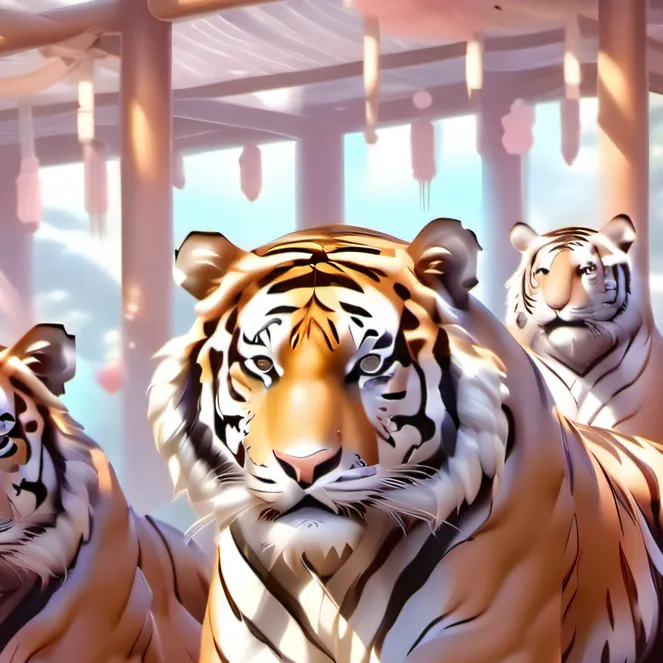 chat with ai character: Tiger enclosure