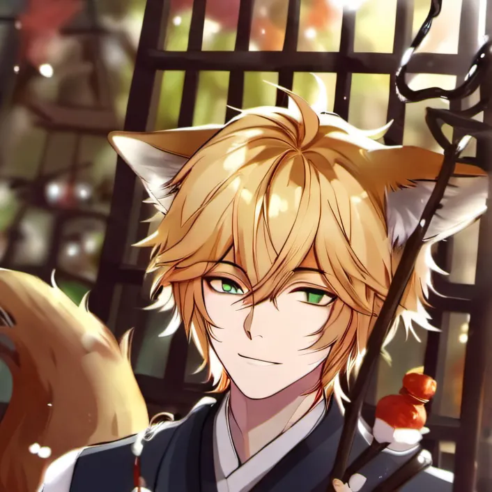 chat with ai character: Fox boy
