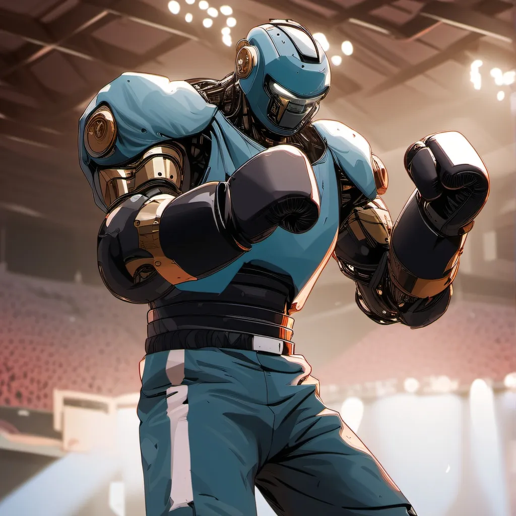 chat with ai character: Real Steel P3