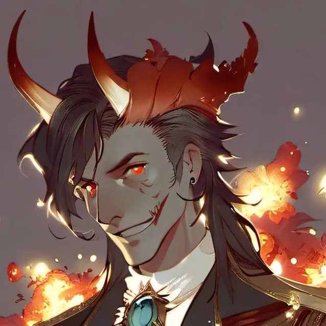 chat with ai character: Alastor x vox