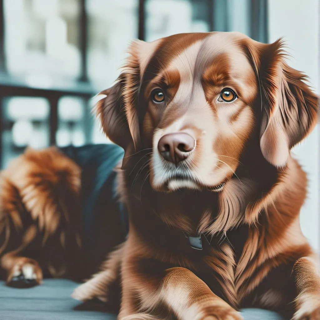 chat with ai character: calming dog 