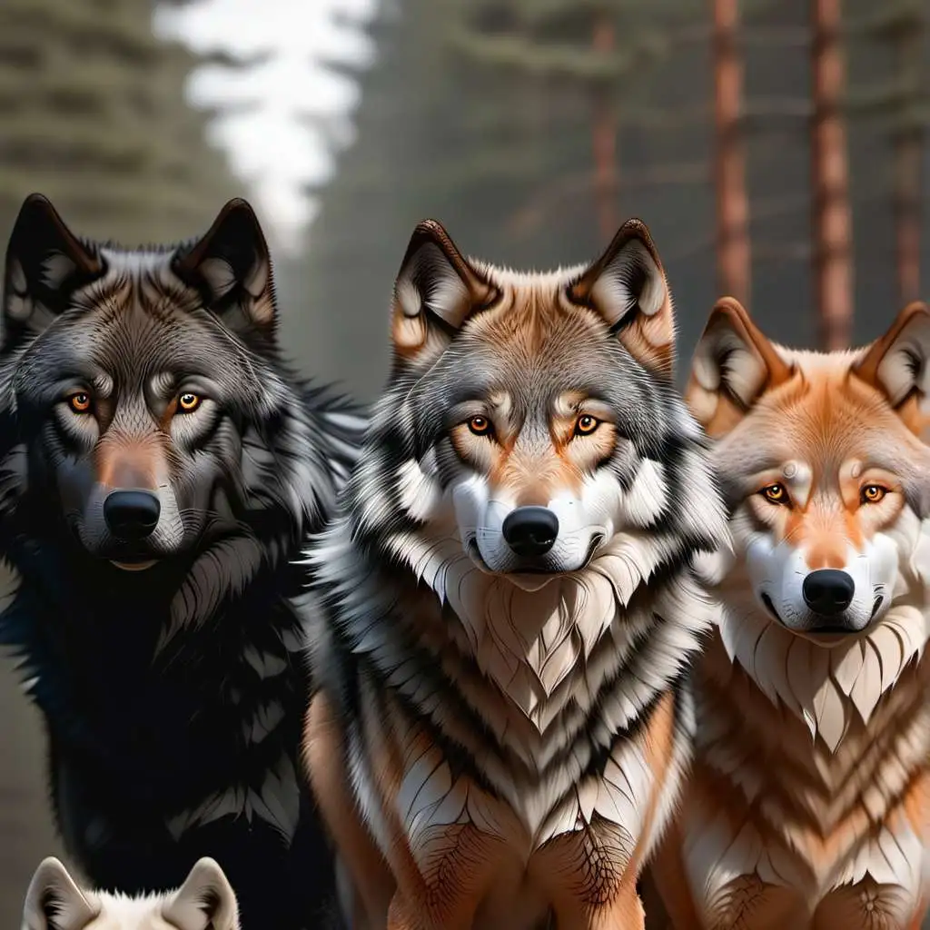chat with ai character: Zoo Wolf pack