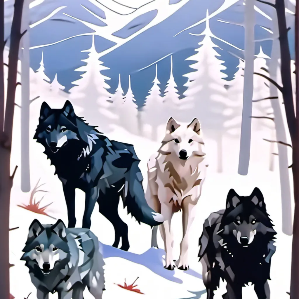 chat with ai character: - Wild Wolf Pack -