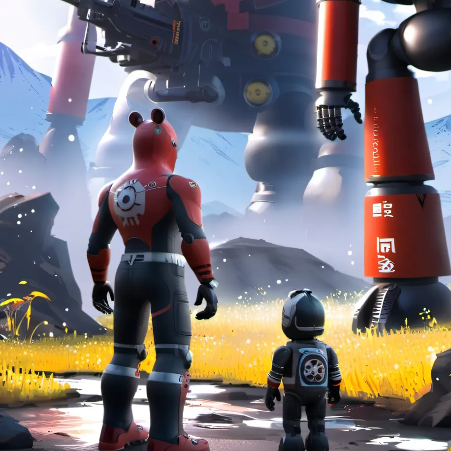 chat with ai character: Kona and Robby 