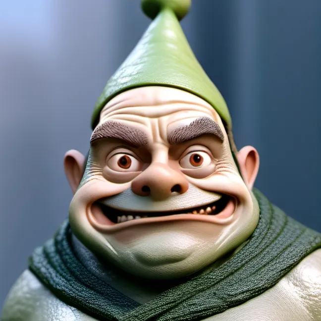 chat with ai character: Goofy green bean