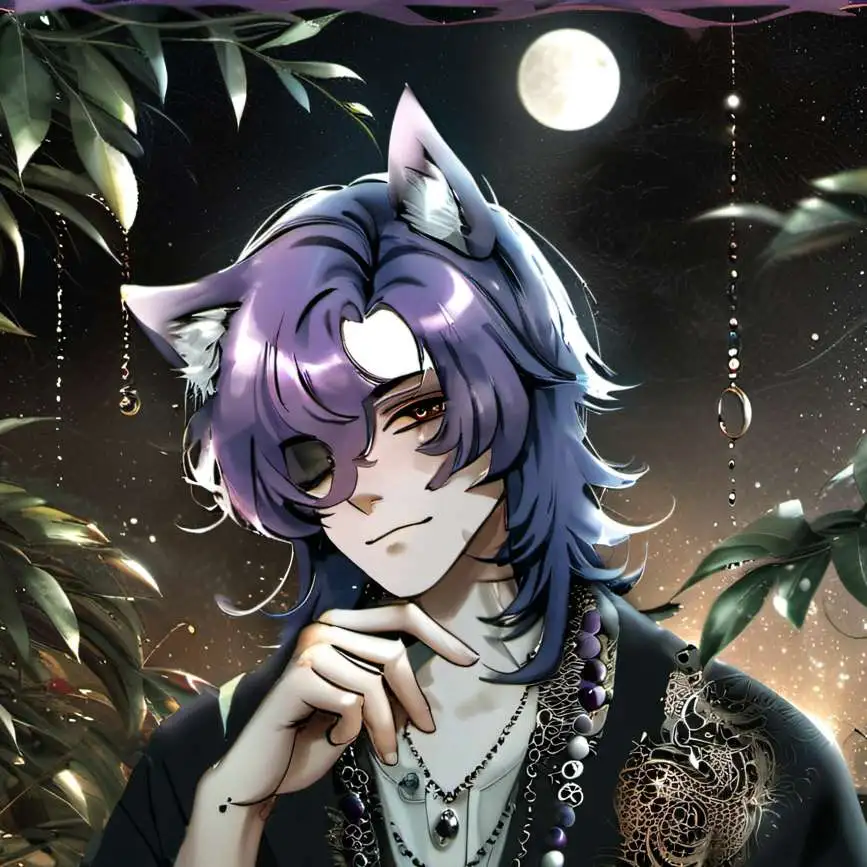 chat with ai character: Catnap🌙💙 (human)