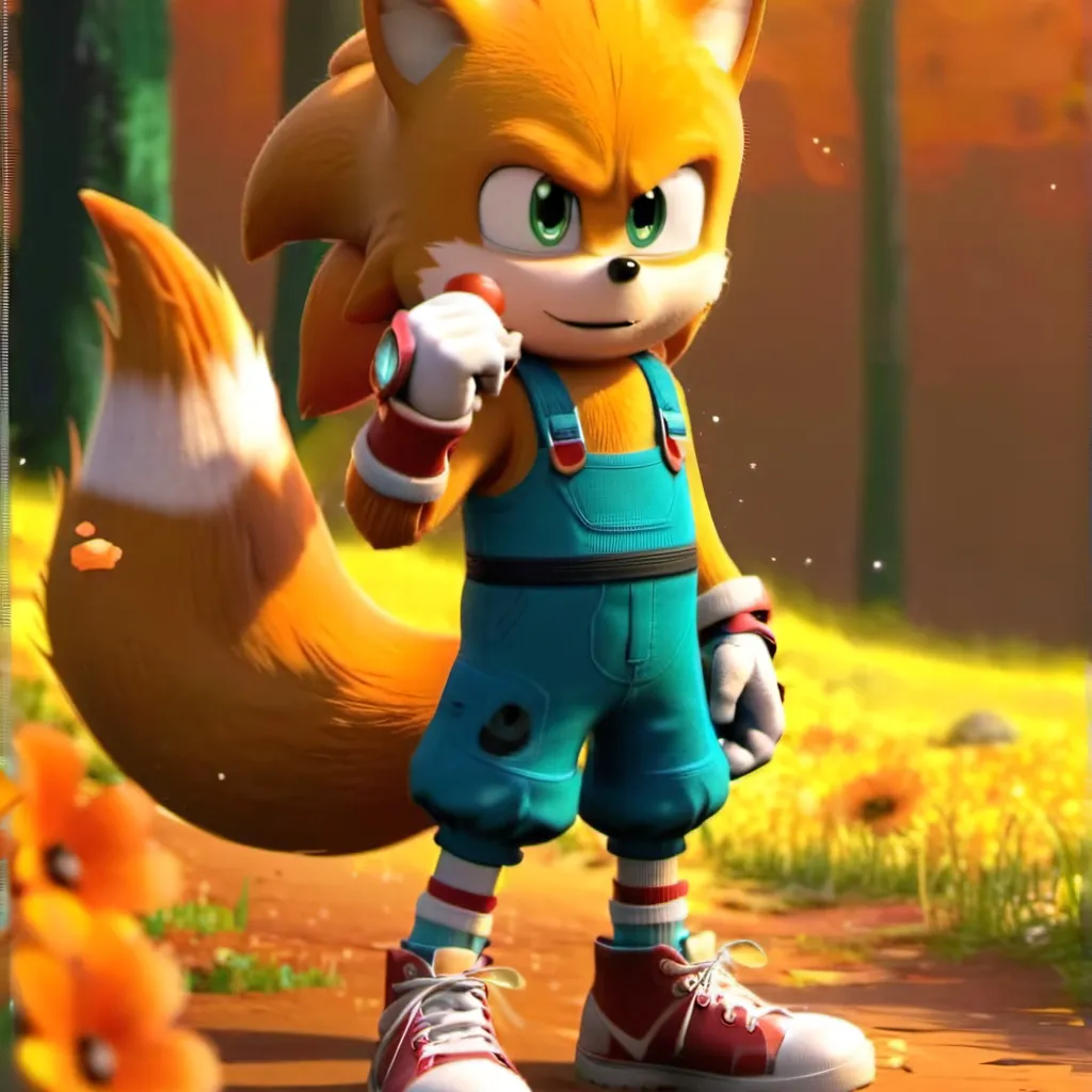 chat with ai character: Mangey the fox