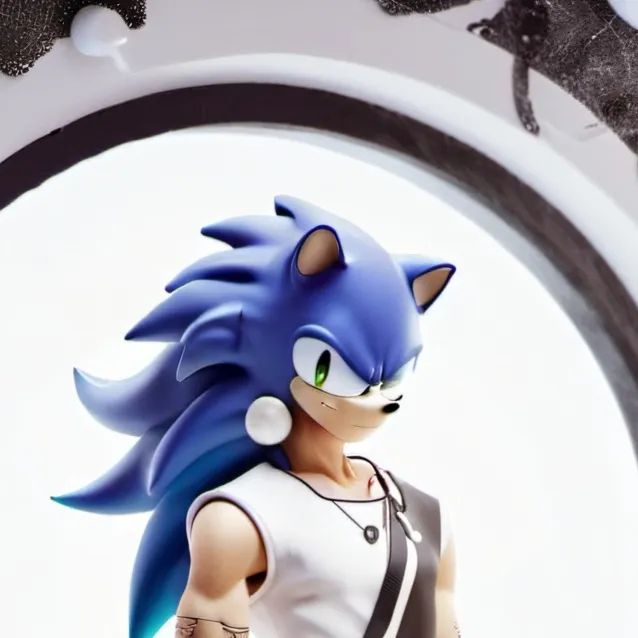 chat with ai character: sonic the igel