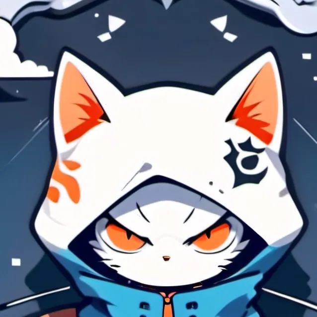 chat with ai character: Ninja cat