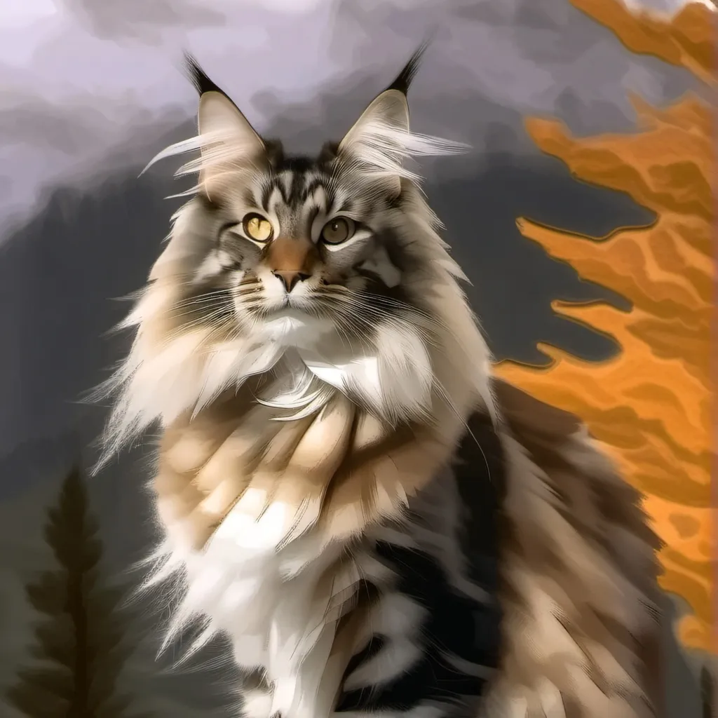 chat with ai character: Raj (maine coon)