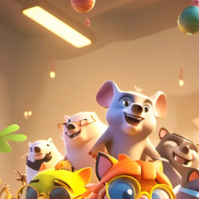 chat with ai character: smiling critters