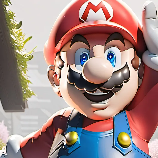 chat with ai character: Mario