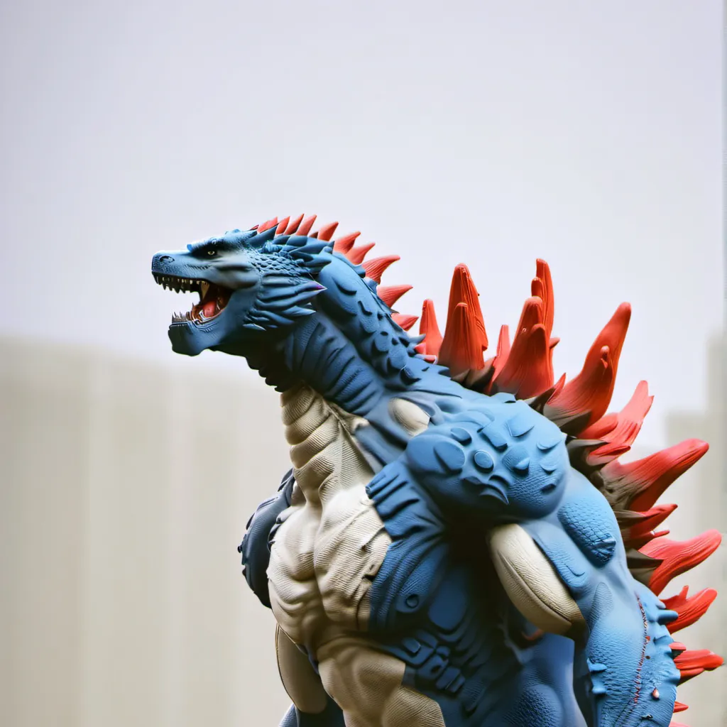 chat with ai character: Godzilla evolved