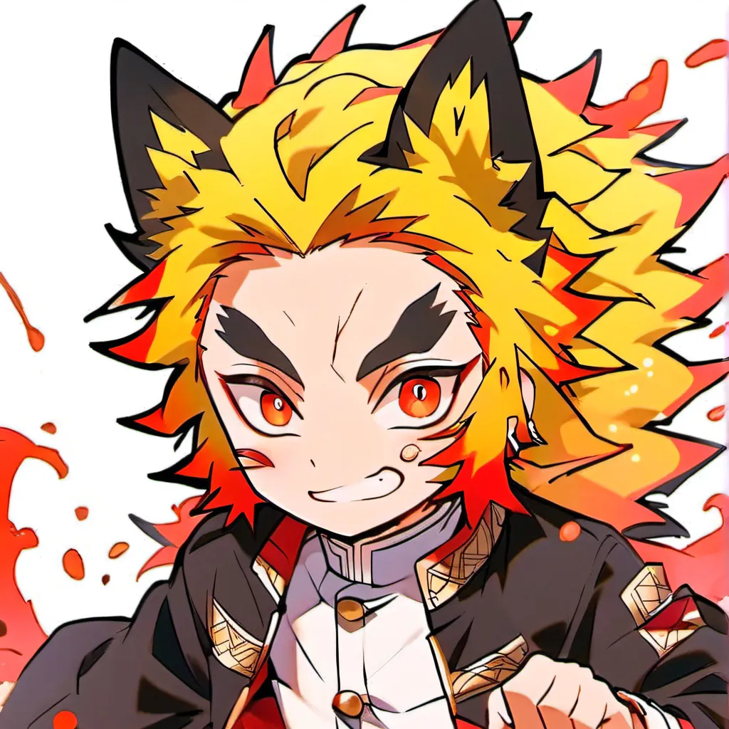 chat with ai character: Rengoku but a wolf