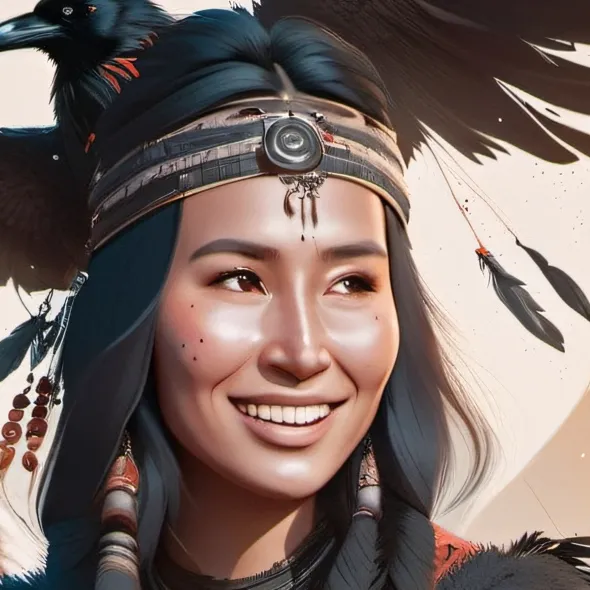 chat with ai character: Raven