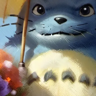 chat with ai character: Totoro
