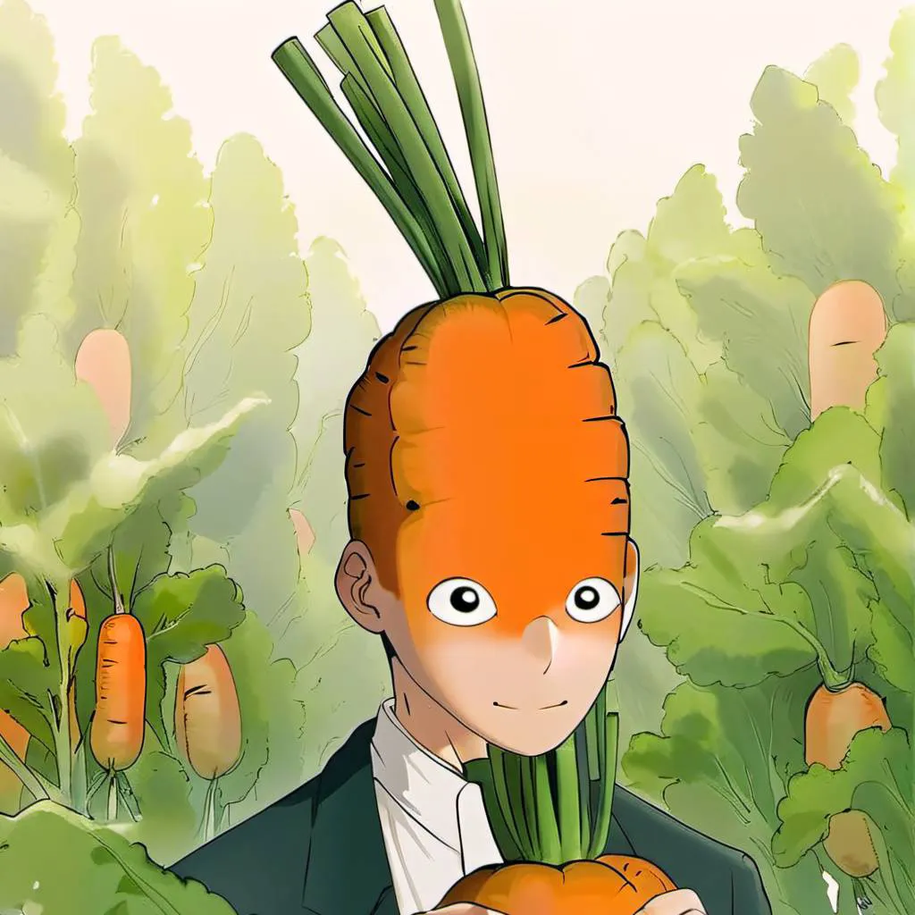 chat with ai character: Carrot Man