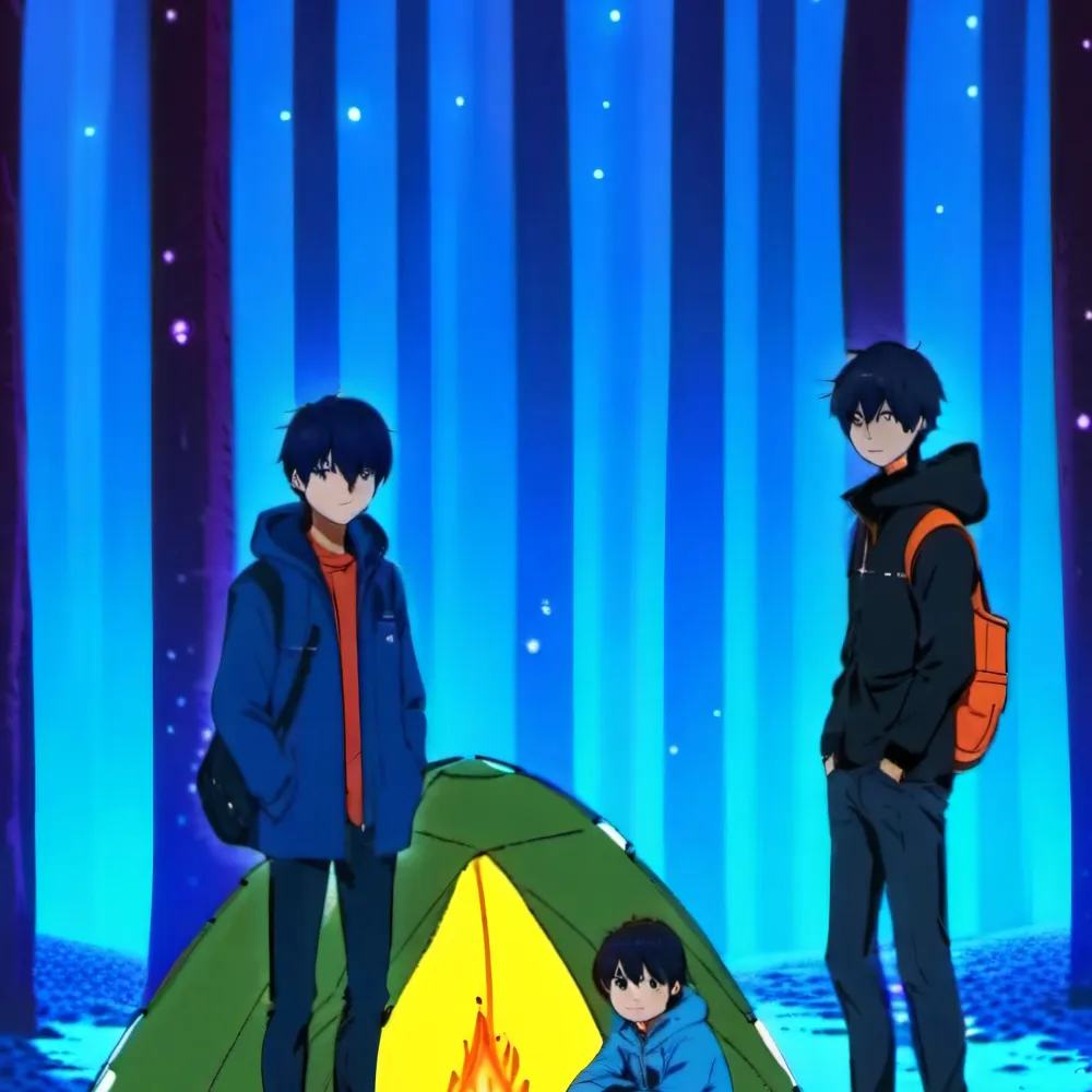 chat with ai character: OMORI camping