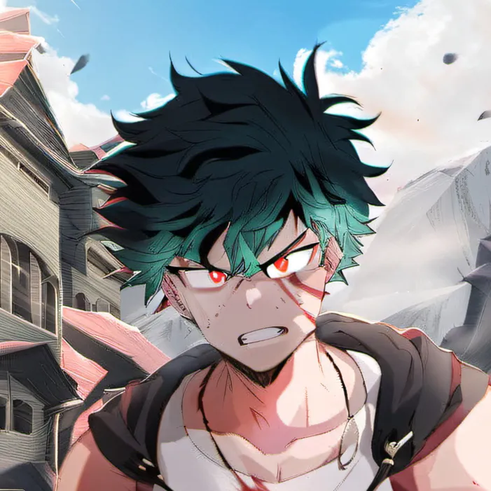 chat with ai character: Izuku Midoriya