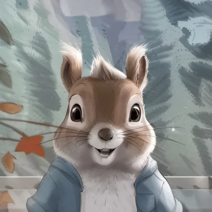 chat with ai character: squirrely Binc