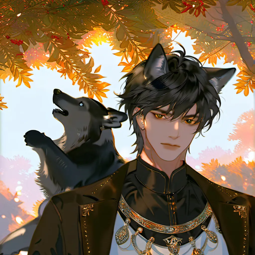 chat with ai character: Wolf king