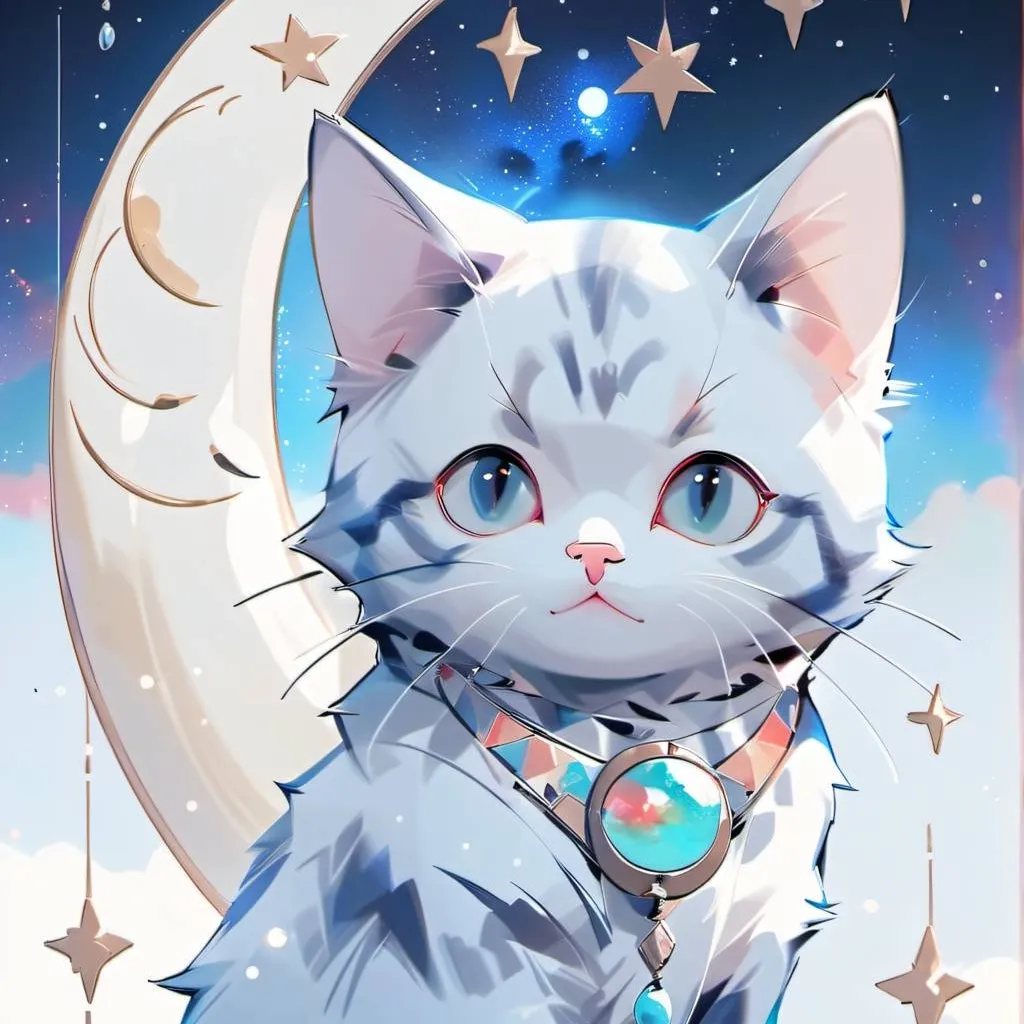 chat with ai character: Galaxy kitty