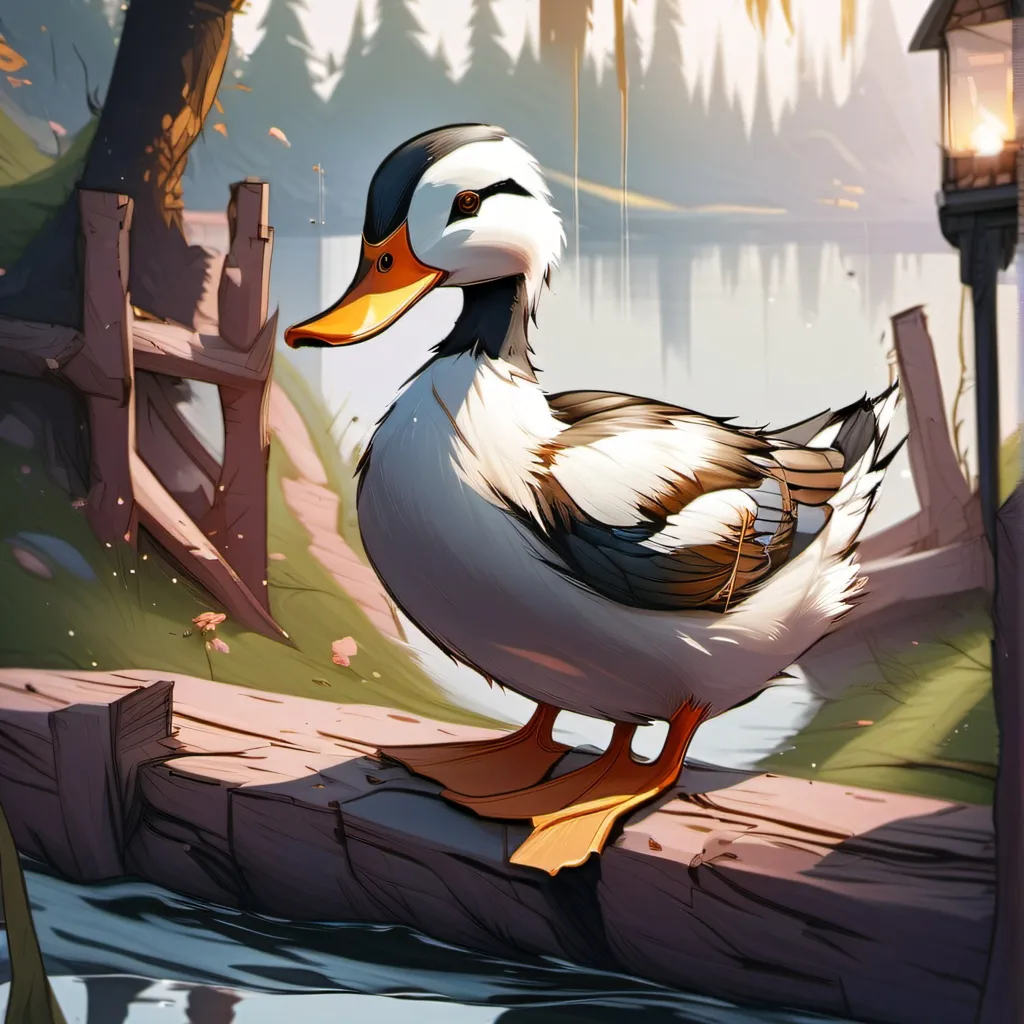 chat with ai character: Duck