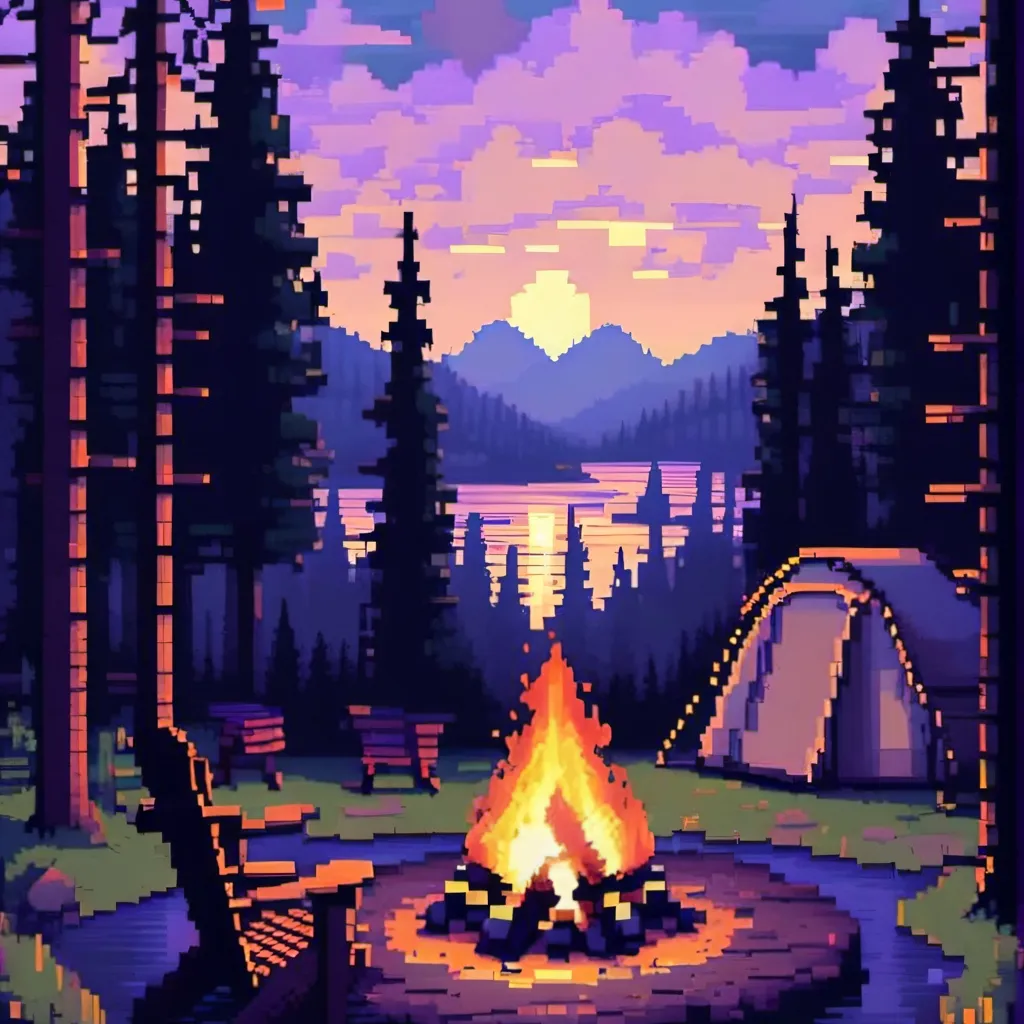 chat with ai character: rest point