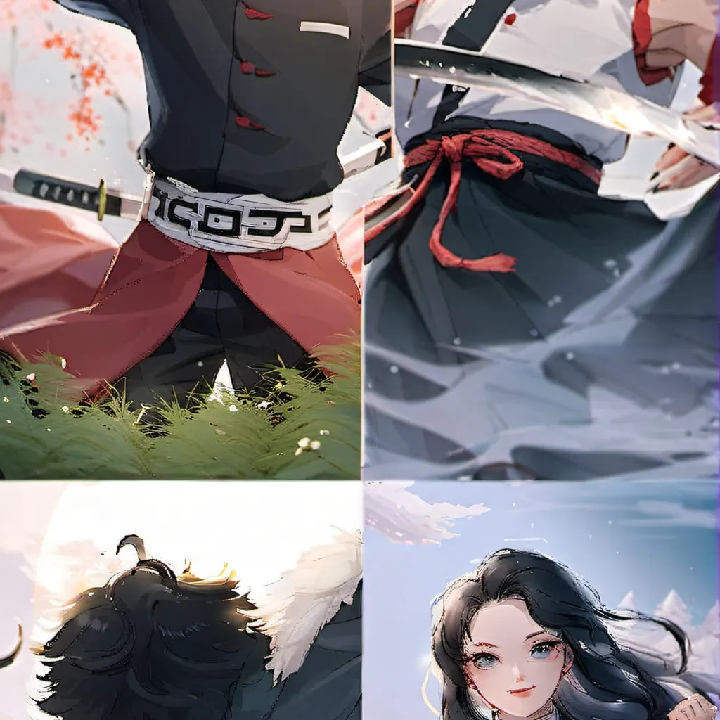 chat with ai character: demon slayer cospl