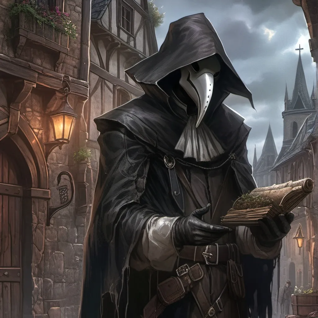 chat with ai character: Plague Doctor