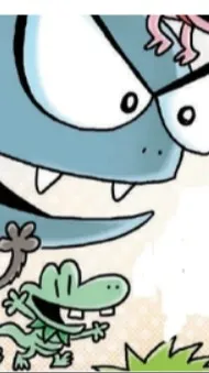 ai character: piggy bub crunky background